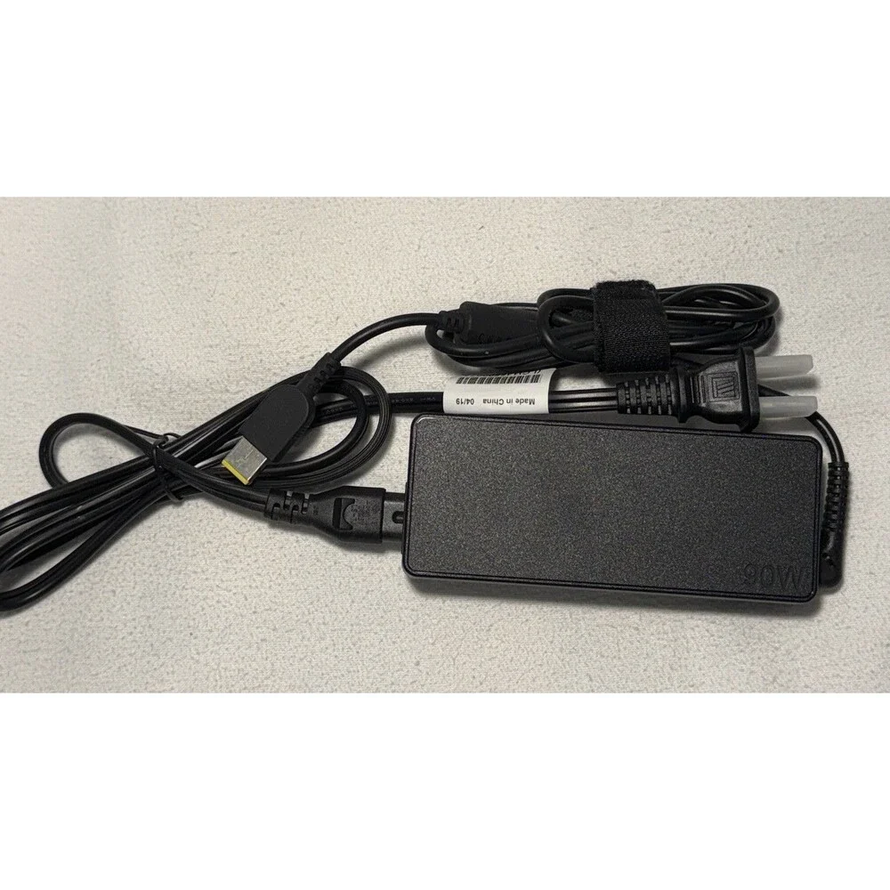 Lenovo 90W AC Power Adapter Charger 20V 4.5A ThinkPad ADLX90NCC2A